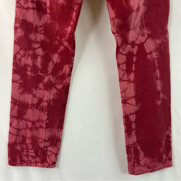 GoodTreasures Damage Control Reverse Tie Dye Vintage 501xx Buttonfly Jeans 33x32 - Picture 7 of 16